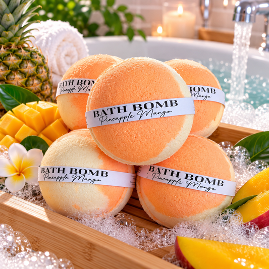 Pineapple Mango Bath Bomb