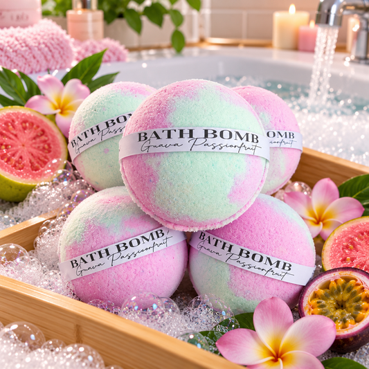 Guava & Passionfruit Bath Bomb