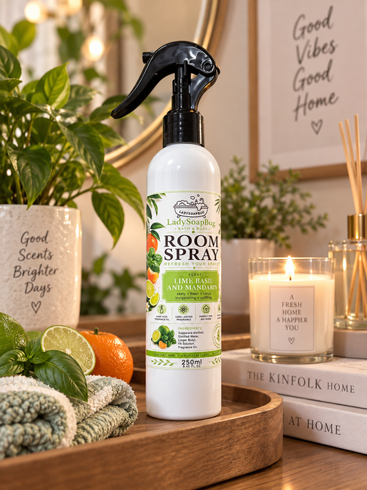 Lime Basil & Mandarin Room Spray