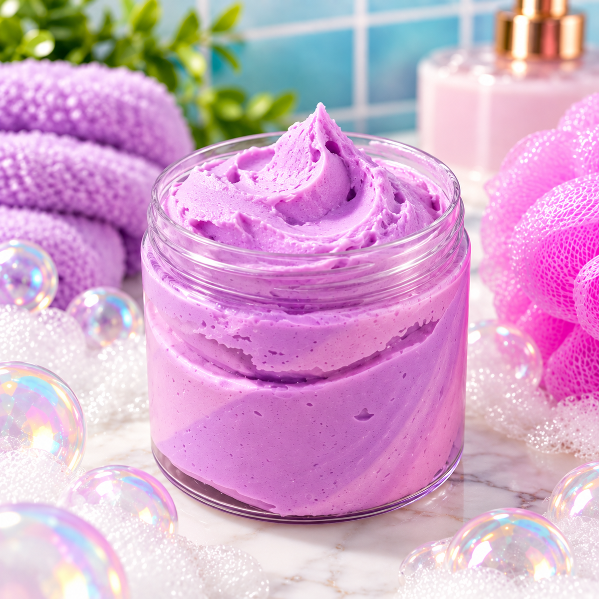 Whimsical Fluffy Soap