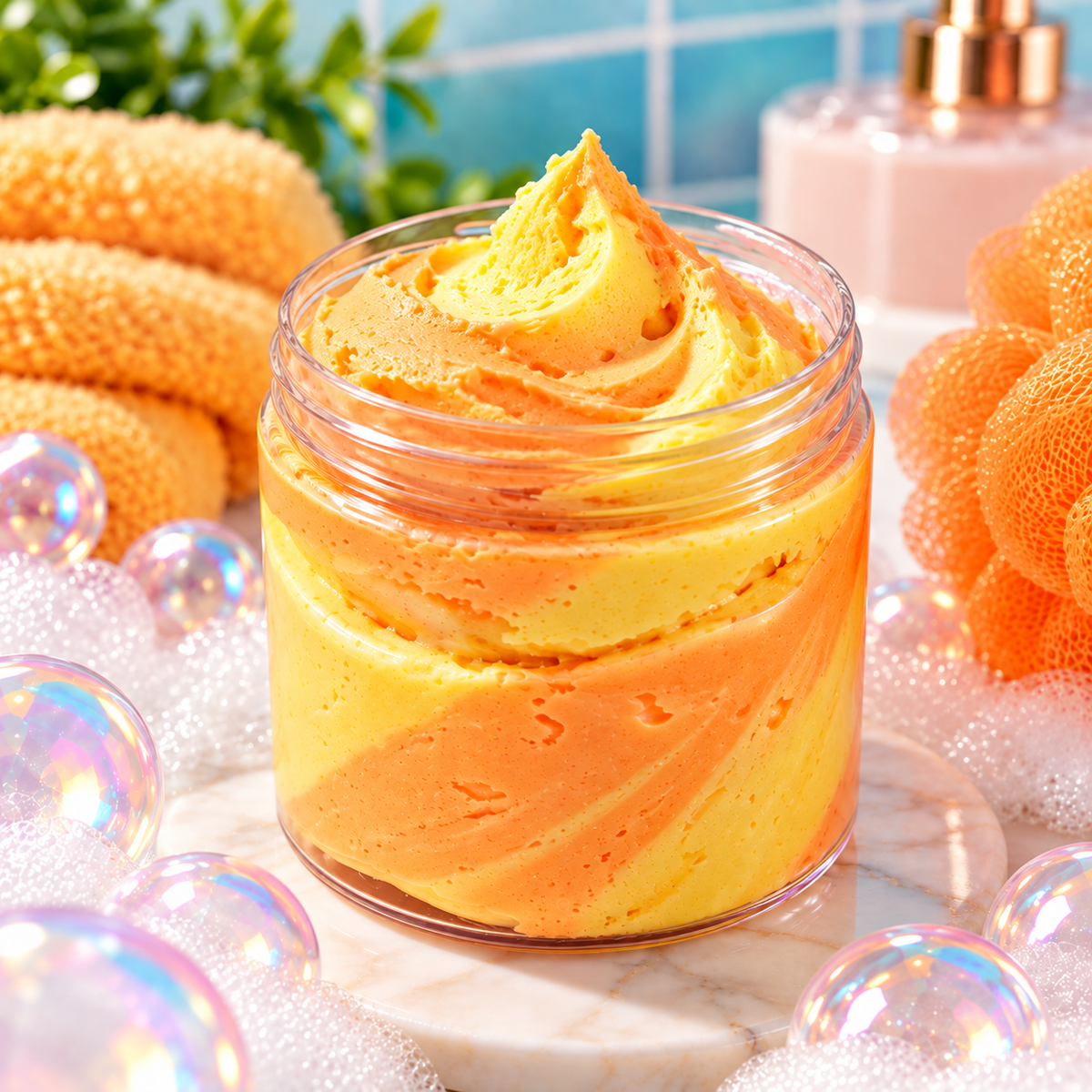 Island Time Fluffy Soap
