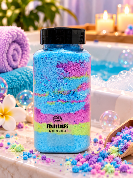 Fruitloops Bath Crumble Jars