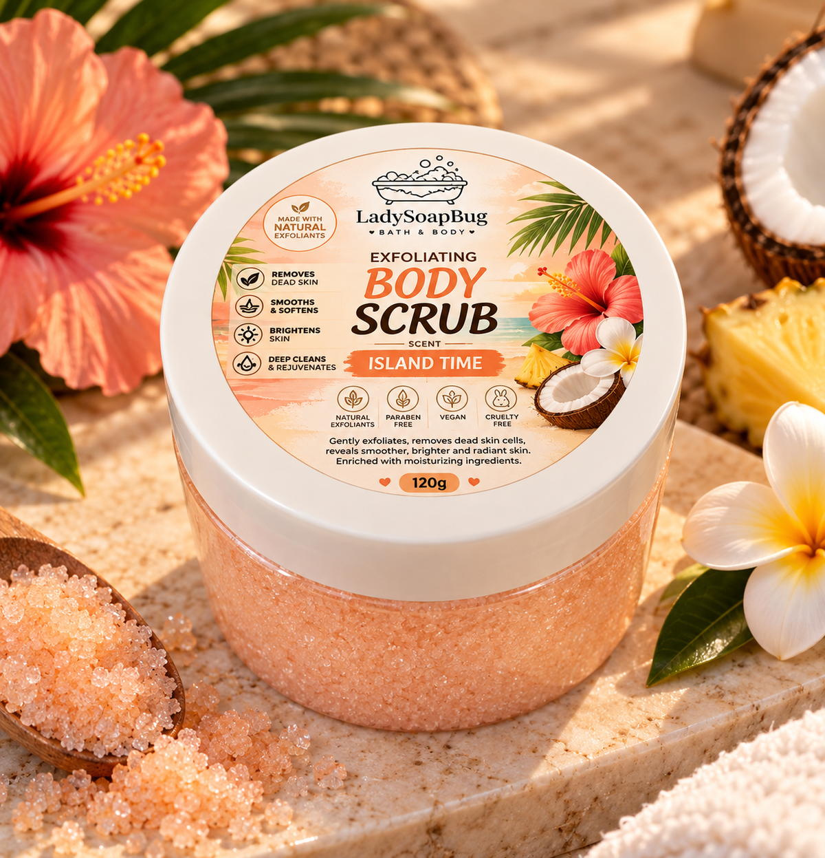 Island Time Body Scrub